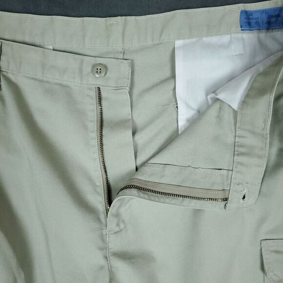 Cintas Comfort Flex Cargo Work Uniform Pants Men's Beige Size 38x31 - Picture 6 of 16